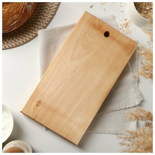 Кухонная утварь, Доска разделочная , 30см16см2,2 см, цельный массив бука