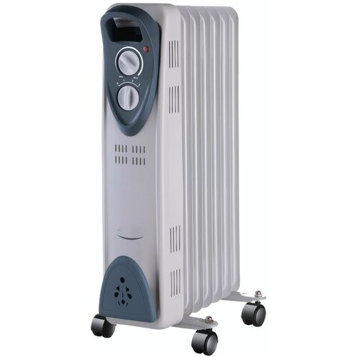 Теплорадиатор масляной 7 секций 1500 Вт с функцией быстрого нагрева помещения площадью до 15 кв метров Прибор не издает шума при работе имеет 3 ступени регулировки мощности нагрева 1017000₽