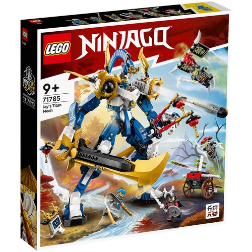 конструктор lego ninjago 71761 могучий робот эво зейна 95 дет Конструктор LEGO NINJAGO 71785 Jay’s Titan Mech, 794 дет.