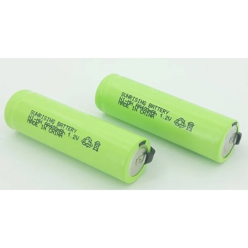 Аккумулятор SUNRISING Ni-MH AA 400 мАч 1.2V с лепестками, 3 шт