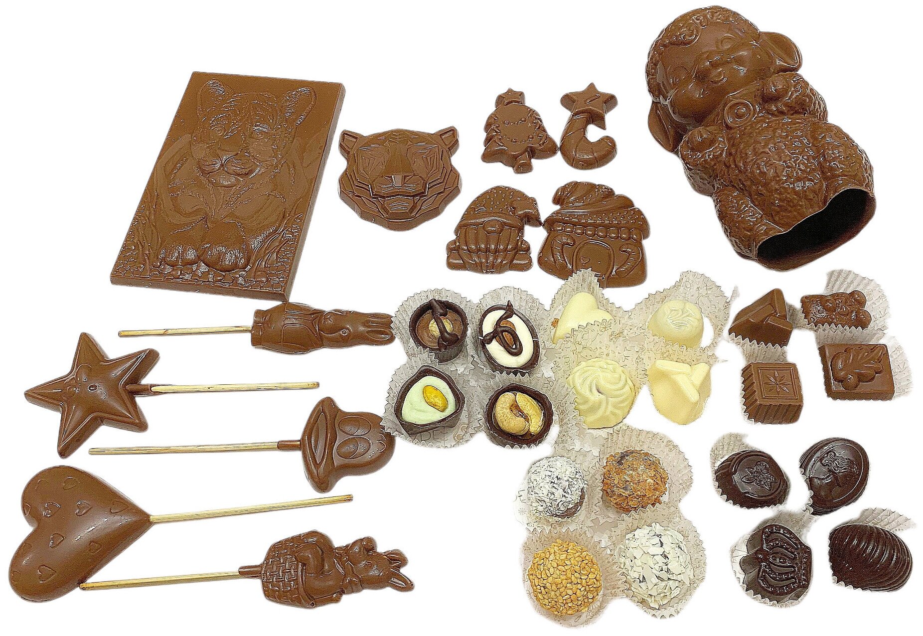 Коробка шоколада ручной работы Фраде - сундучок - фотография № 2