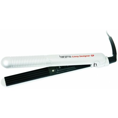 Щипцы Harizma Crimp Designer GP 32Вт макс темп180С покрытие гальваническое белый 143900₽