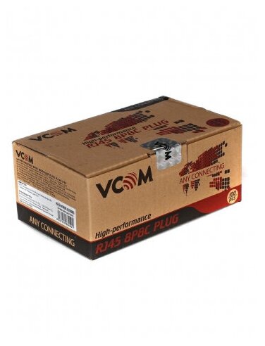 Коннектор Vcom RJ-45 5e категории UTP 100шт VNA2200-1/100 VCOM Telecom - фото №9