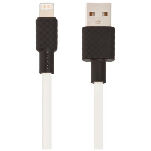USB кабель HOCO X29 Superior Style Charging Data Cable For Lightning (L=1M) (белый) usb кабель hoco x29 superior style charging data cable for lightning l 1m белый