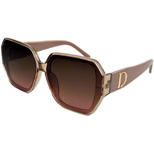 фото Очки солнцезащитные женские/ имиджевые/ очки с защитой от солнца/ очки стильные женские/ прямоугольные ecosky