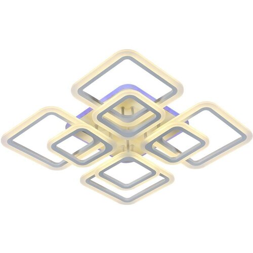 Потолочная светодиодная люстра Profit Light 8075/4+4 WHT