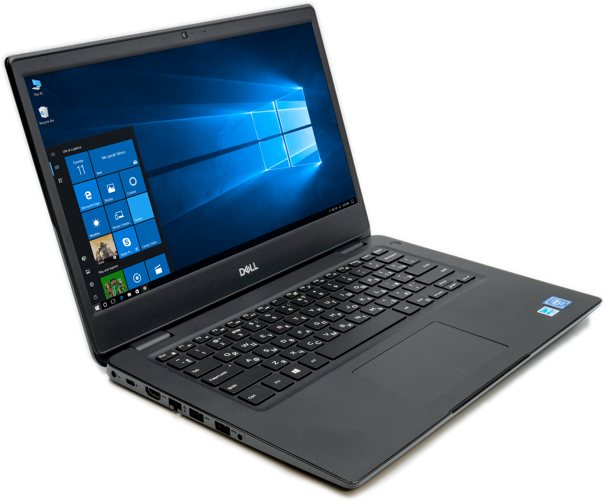 Ноутбук Dell WYSE 5470 14" FHD\Intel Celeron N4100 1.1 Ггц\8Gb DDR4 RAM\256Gb Nvme M.2 SSD\Intel UHD Graphics 600\Windows 10 Pro\Русская клавиатура