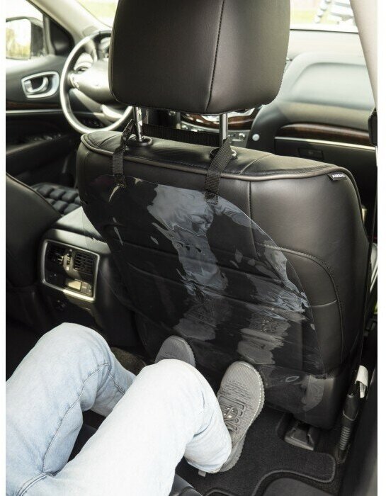 Защита сиденья АвтоБра Невидимка, цвет: прозрачный - фото №8