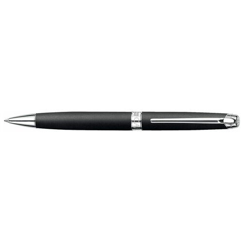 Ручка шариков. Carandache Leman (4789.496) Black lacquered matte SP M чернила черн. подар. кор.