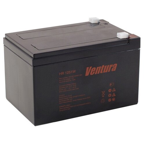 Аккумуляторная батарея Ventura HR 1251W 12В 12 А·ч аккумуляторная батарея ventura gp 12 12 12в 12 а·ч