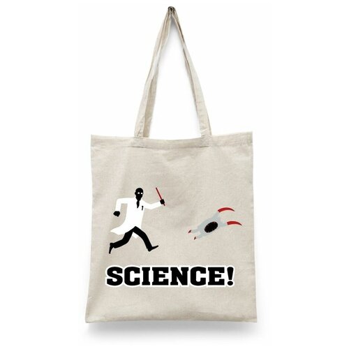 фото Сумка шоппер каждому своё, бежевый