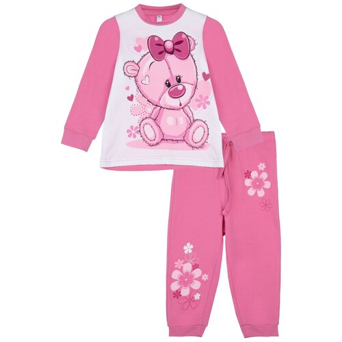 фото Комплект для девочки: свитшот, брюки playtoday