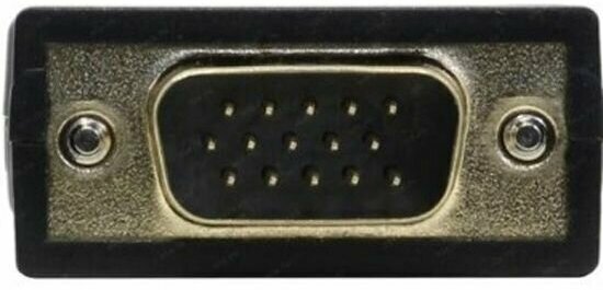Переходник HDMI(F) --> VGA(M)+audio,1080*60Hz, VCOM <CA336A> Переходник VCOM HDMI F/VGA M+mini jack 3.5 mm M (CA336A) - фото №3