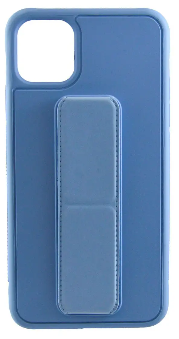 Чехол защитный PC+TPU с подставкой LuxCase для Apple iPhone 11, Мятный №1, 2 мм - фото №1