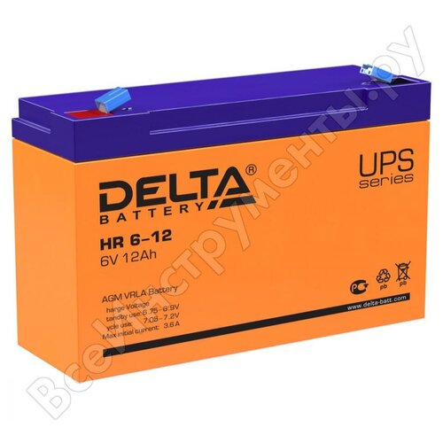 Аккумулятор DELTA HR 6-12 ибп liebert gxt4 1000rt230e