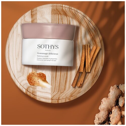 SOTHYS. PROSPA CONCEPT. Delicious Scrub. Cinnamon and Ginger Escape / Изысканный скраб для тела с корицей и имбирем, 800 мл