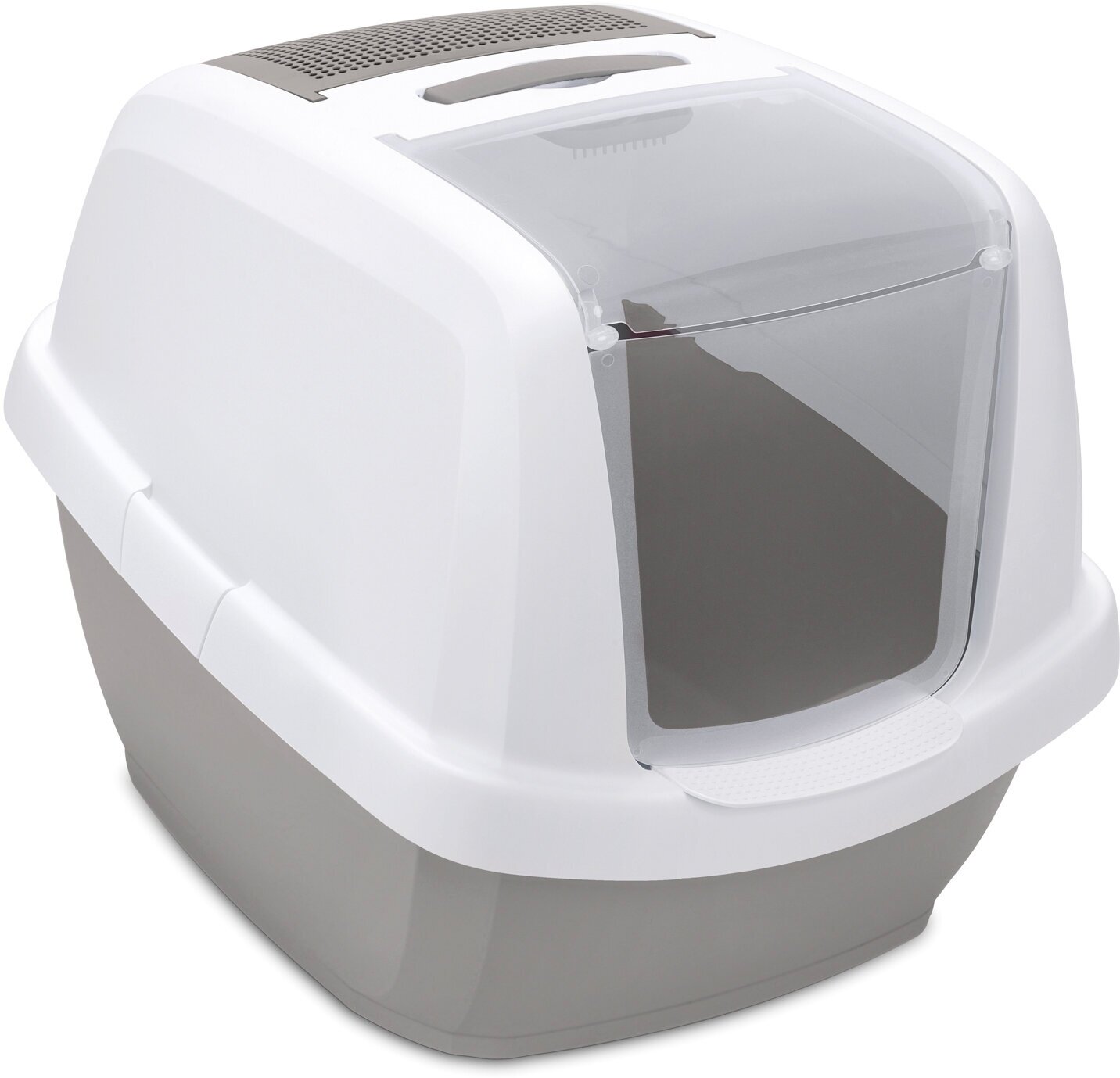 IMAC био-туалет для кошек MADDY 65х47,5х47,5h см, белый/бежевый