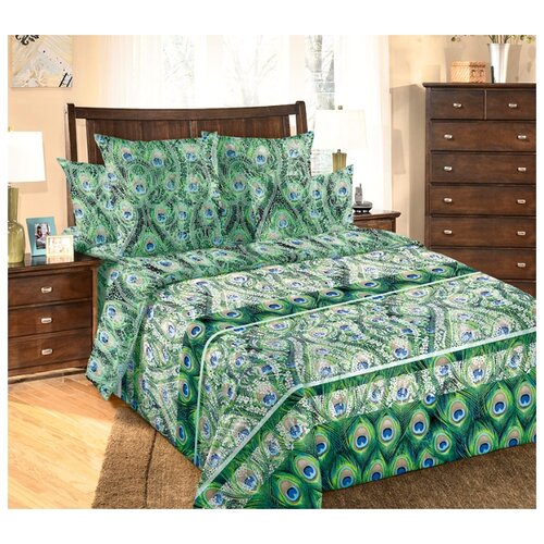 фото Постельное белье «экзотика 1», перкаль (евро) текс-дизайн