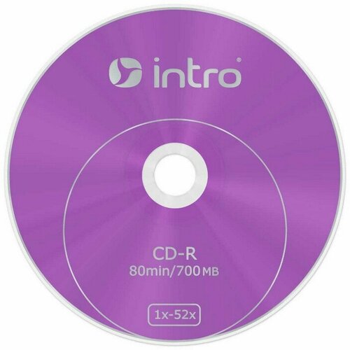 Диск CD-R 52x Intro Bulk/100 Б0016203