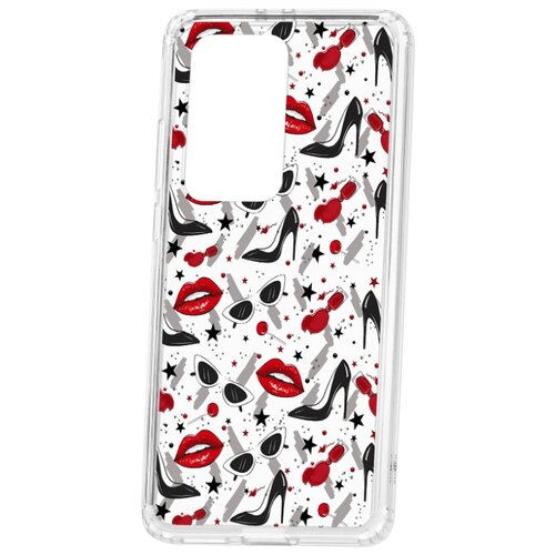 фото Чехол-накладка huawei p40 pro+ kruche print be yourself