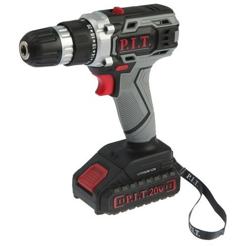 Дрель-шуруповерт PIT PSR18-D3 Promo 20 В 3501350 обмин 1х15 Ач Li-ion 30 Нм 630900₽