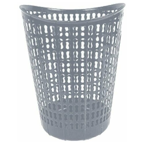Корзина для бумаг 12,5л (серый) КБ10-05 (комплект 2шт)