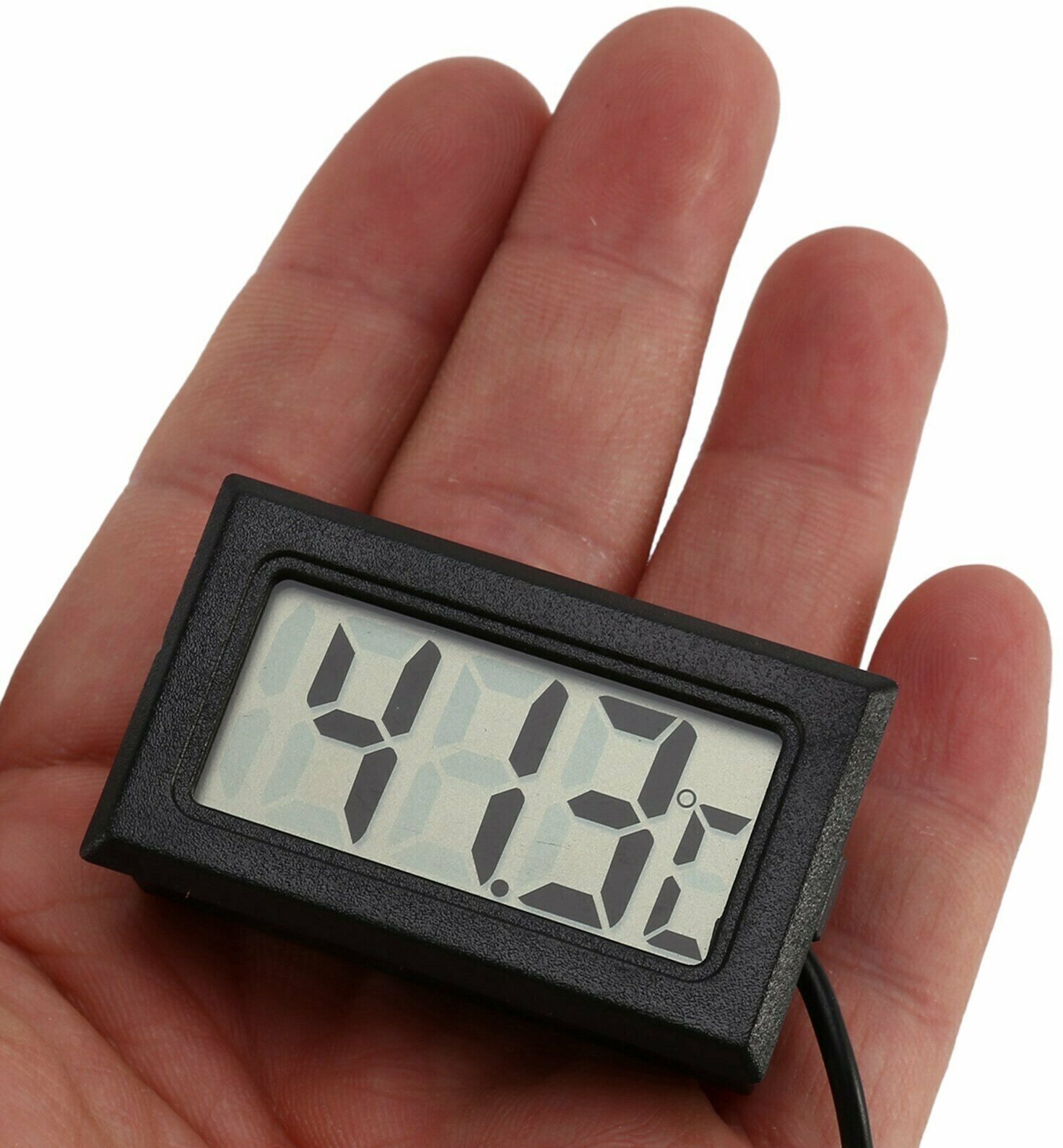 Термометр аквариумный / Гигрометр / Термометр электронный с выносным датчиком температуры - фотография № 2