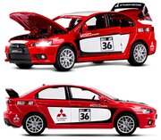 Модель 1:32 Mitsubishi Lancer Evolution, красный 1251543JB Автопанорама в Екатеринбурге