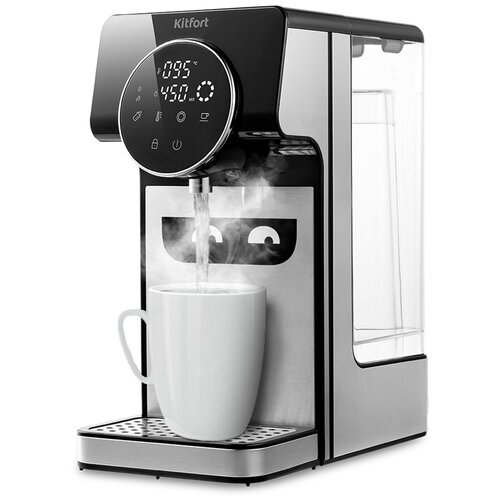 Термопот Kitfort КТ-2510 серебристыйчерный 787000₽