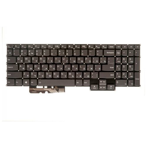 Клавиатура для ноутбука Lenovo IdeaPad 5 Pro-16ACH6 черная 3768₽