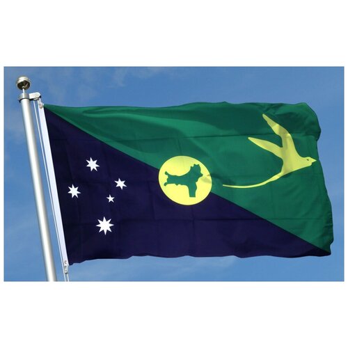Флаг Острова Рождества 70х105 см флаг 210х140 см мальдивские острова gorolla