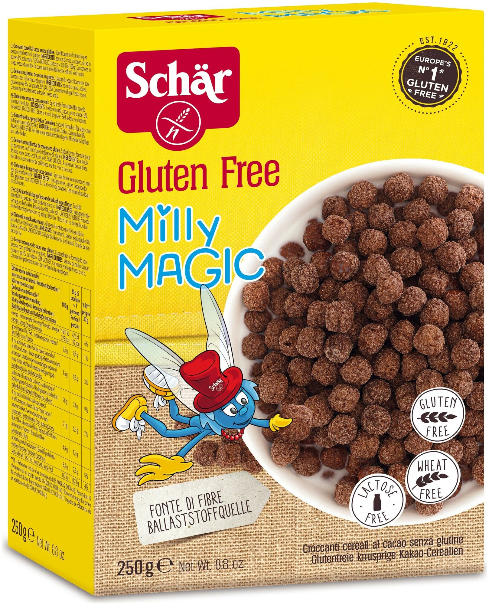 Сухой завтрак Schar Milly Magic Шарики с какао без глютена 250г - фото №2