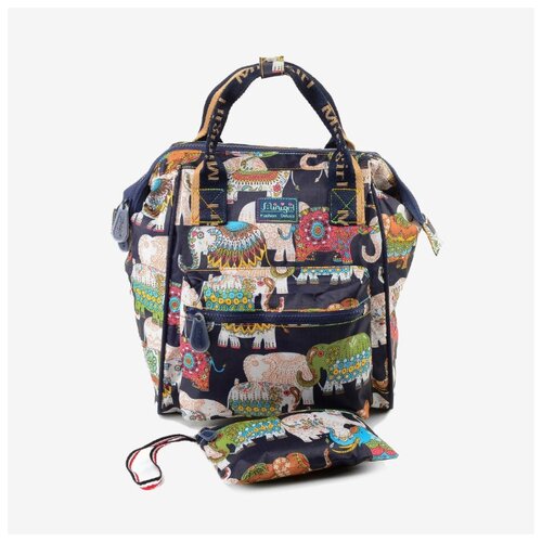 фото Сумка-рюкзак minigirl 20186 слон тёмно-синий