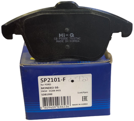 Дисковые тормозные колодки передние SANGSIN BRAKE SP2101F для Ford Mondeo (4 шт.)