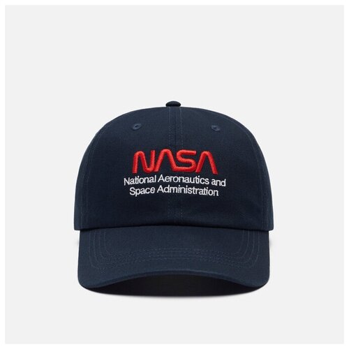 Кепка Alpha Industries NASA Worm Logo синий, Размер ONE SIZE