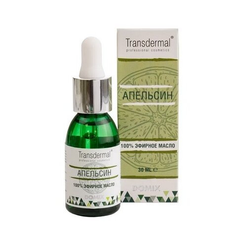 Domix, Эфирное масло Transdermal, апельсин, 30 мл