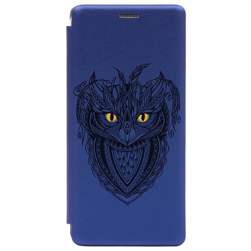 фото Чехол-книжка book art jack grand owl для xiaomi redmi note 8 pro синий gosso