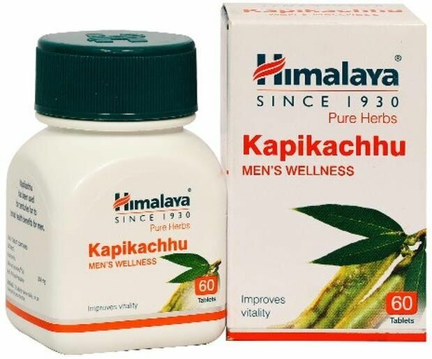 Капсулы Himalaya Herbals "Капикачху", для репродуктивной системы, 60штук — фото 1
