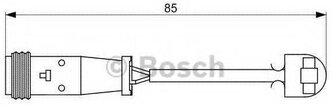 Датчик износа тормозных колодок задний Bosch 1987473038 для Volkswagen Crafter, Mercedes-Benz Sprinter