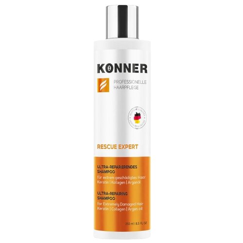 Шампунь для сильно поврежденных волос KONNER ультра восстанавливающий, 250 мл