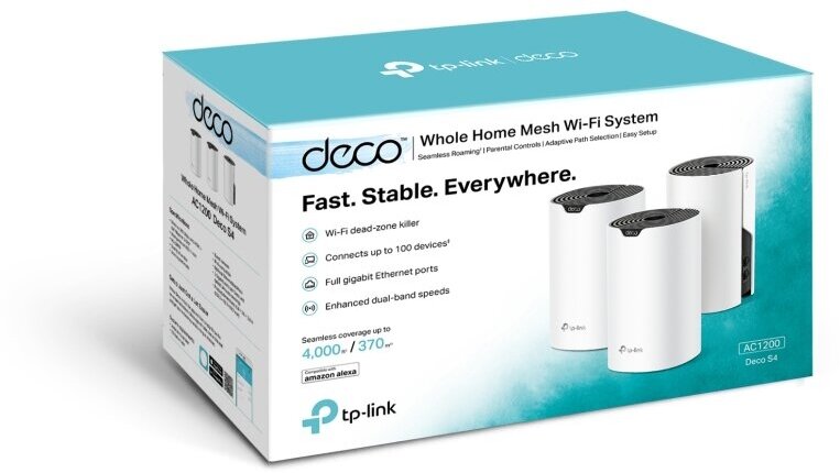 Бесшовный Mesh роутер TP-Link Deco M3 (DECO M3(2-PACK)) AC1200 10/100/1000BASE-TX - фото №7