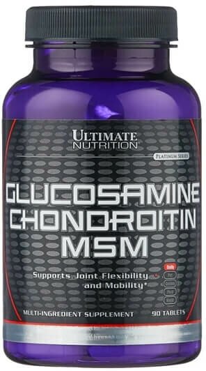 Glucosamine Chondroitin MSM Ultimate Nutrition (Без вкуса)