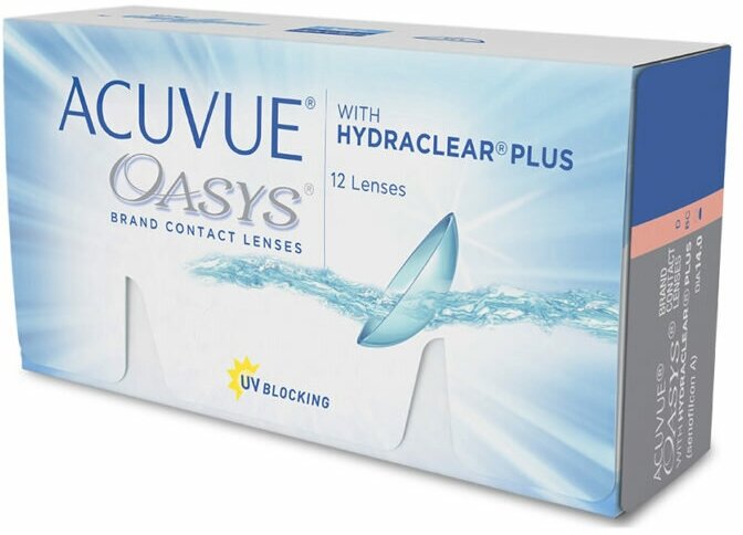   Acuvue Oasys 12pk (BC 8,8; D -1.50)