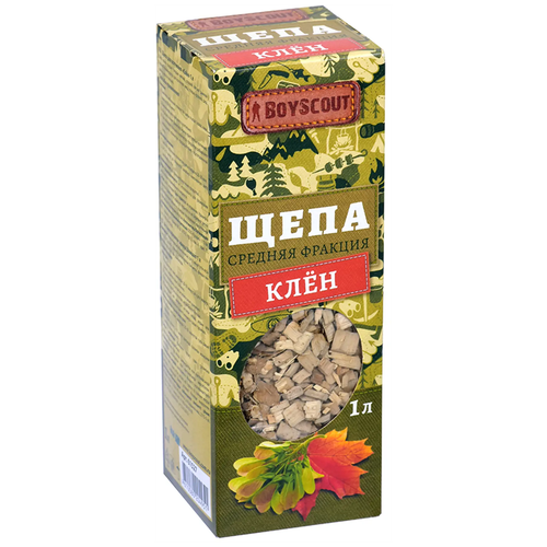 Щепа для копчения Boyscout Клен, 1 л