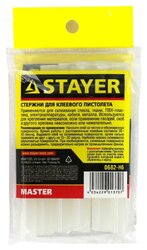 STAYER Клеевые стержни 11x100 мм, 6 шт