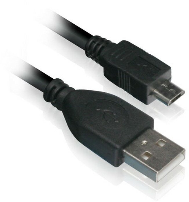 Кабель Cablexpert USB - microUSB (CC-mUSB2D-1M), 1 м, 1 шт., черный Gembird - фото №5