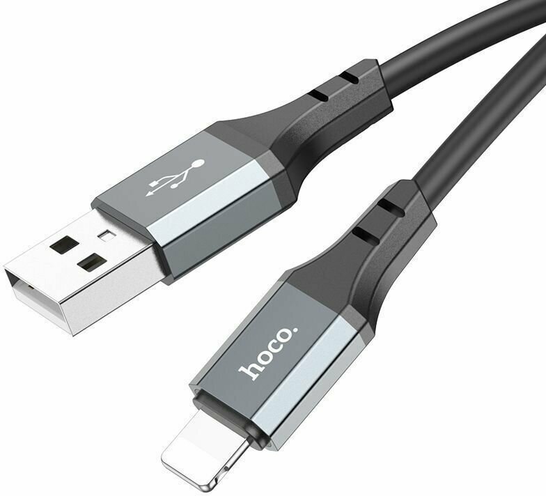 Кабель Hoco X92 Honest USB to Lightning 2,4A, 3м черный — фото 1