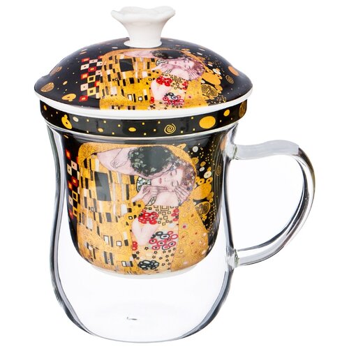 фото Кружка заварочная с ситом поцелуй lefard (141532)