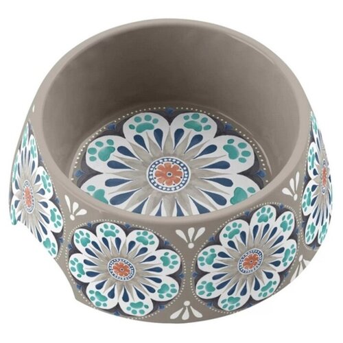 фото Миска tarhong carmel medium pet bowl 590 мл grey