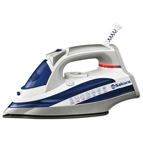 Утюг электро SAKURA SA-3054CBL 3000Вт керам автоочист 175000₽